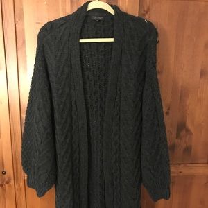 TopShop cable knit cardigan